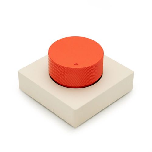 Perilla de Volumen Click Clack VK-01 Inalámbrica 2.4GHz Naranja Rojo