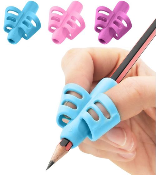 Gomas de agarre para lápiz Stylo – Pack de 3 para niños de 2 a 5 años