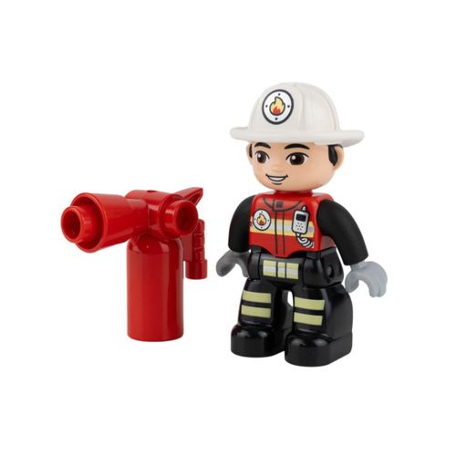 Figura LEGO DUPLO de Bombero con Extintor 75 cm