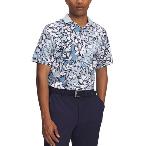 Polo Golf Under Armour Drive Chill Printed Azul Hombre 13895