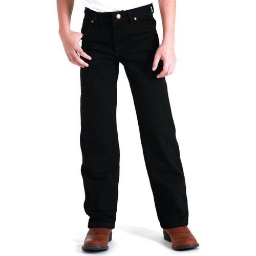 Jeans Wrangler 13MWZ corte original negro