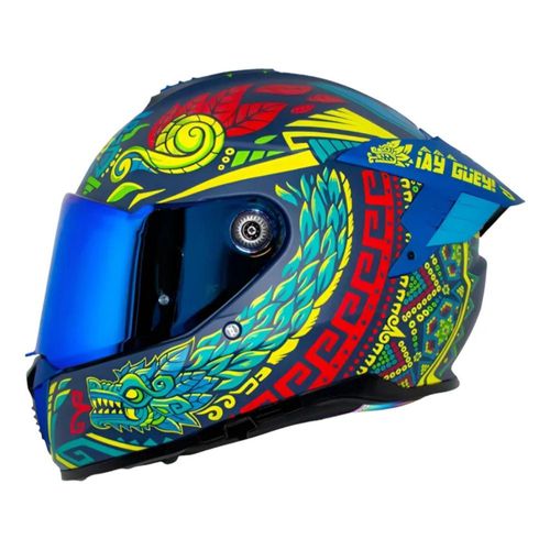 Casco Moto Integral Axxis Hawk Ay Güey! Quetzalcoatl RIDER ONE