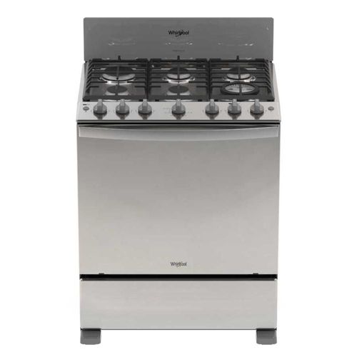 Estufa de Piso Whirlpool 30" WFR5050S con Air Fry Gris Acero