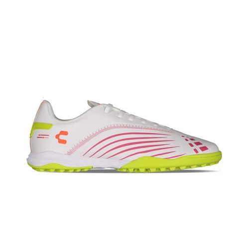 Tenis charly fútbol turf blanco verde para hombre 1087321005
