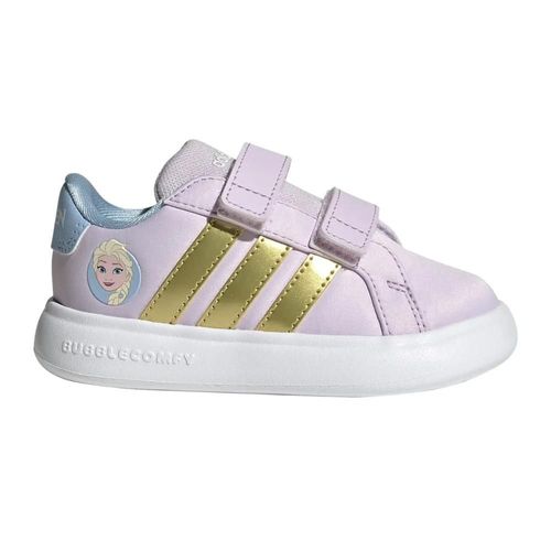 Tenis Adidas Grand Court Elsa I Lila-Niña JQ4356