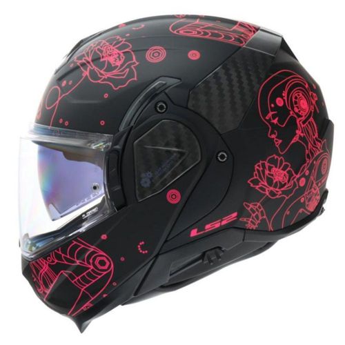 Casco Moto Abatible Ls2 Ff910 Advant II Sophia Ece2206 Rider One