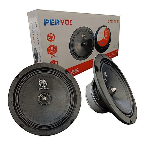Par de medios rangos 6.5″ ctc-1681