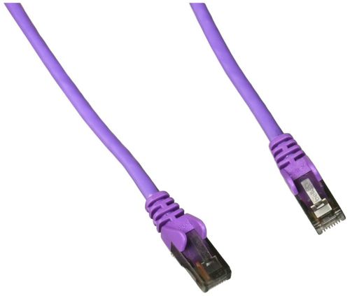 Cable Ethernet Belkin Cat6 43 m púrpura con conector RJ45 anti‑enganche