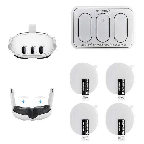 Protector de Lente Nocessary para Meta Quest 3 Pack de 7