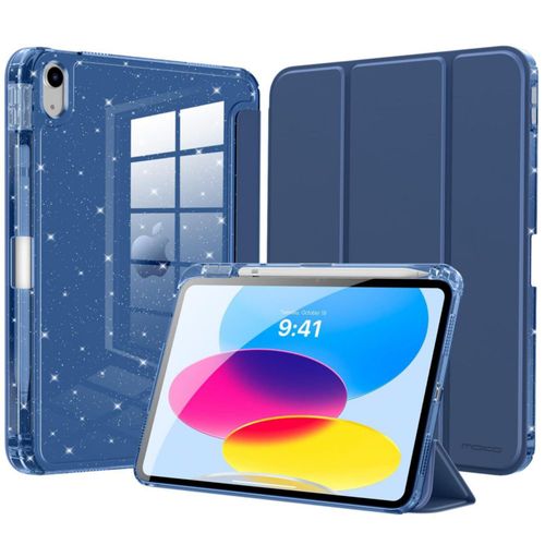 Funda para Tablet MoKo iPad A16/10ª Gen Brillo Denim