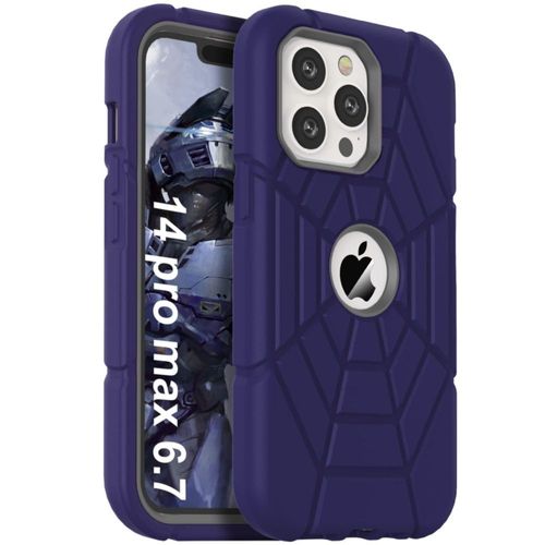 Funda Grifobes para iPhone 14 Pro Max 67\" Azul marino y gris
