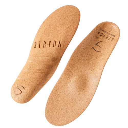 Plantilla para Zapatos STRYDA XL 100% Corcho Vegano Natural