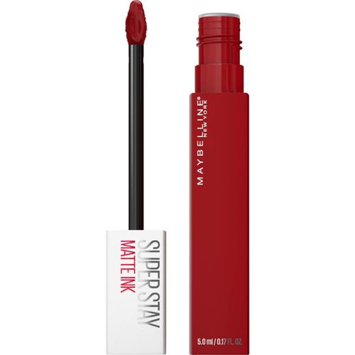 Lápiz labial líquido Maybelline Super Stay Matte Ink Ruby Red