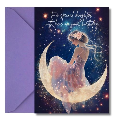 Tarjeta de cumpleaños LimaLima para hija 148 × 216 cm