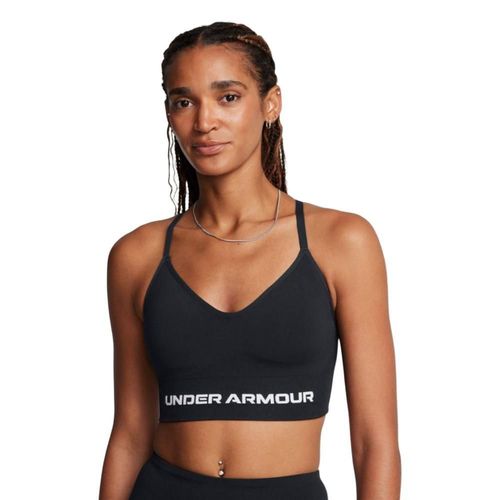 Top deportivo under armour mujer  vanish seamless negro 1384417001