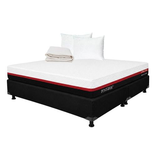 Colchon Restonic Roll King Size+ Box+ Almohada Oso 2+ Protector Ultra RGH