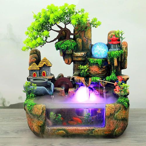 Fuente de escritorio AngelcityCC 38 × 30 × 20 cm LED interior 110 V