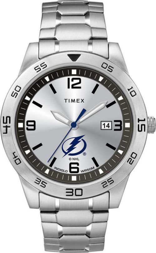 Reloj Timex Tribute NHL 42 mm Correa de Acero Inoxidable Lightning