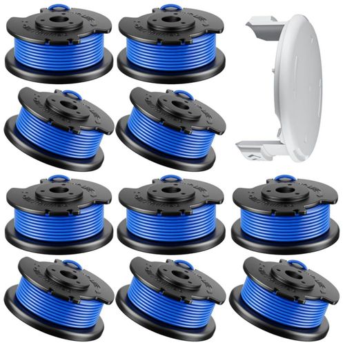 Bobina de cuerda VineHii 11 ft .065 " paquete de 11 + tapa