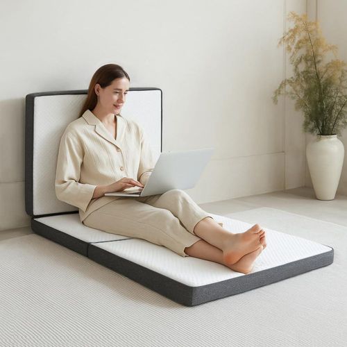 Colchón Plegable HUEIFY Twin de 75 cm de Espuma de Memoria