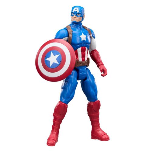 Figura de acción Marvel Capitán América 29 cm Serie Titán