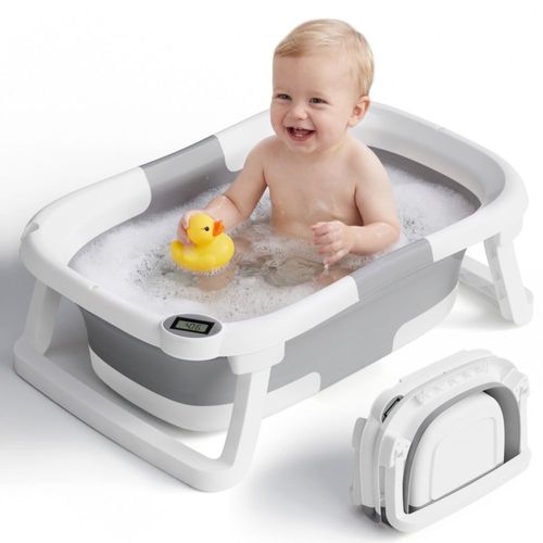 Bañera Plegable iBabyMax para Bebé 0‑36 meses – Gris