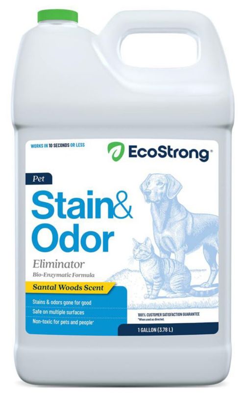 Eco Strong Removedor Ecológico de Manchas y Olores para Mascotas 38 L Aroma Maderas de Sándalo