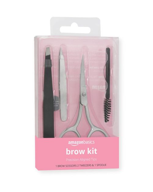 Kit de Cejas Amazon Basics 4 Piezas - Negro