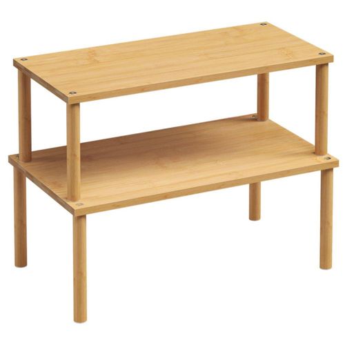 Organizador de Gabinete VERTORGAN Pack de 2 en Bambú Natural