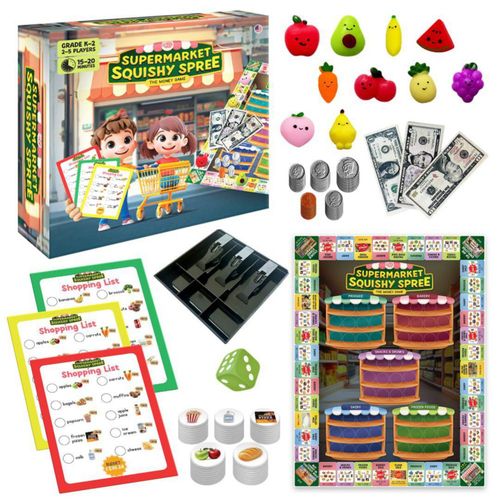 Juego The Fidget Game Supermarket Squishy Spree 5‑8 años