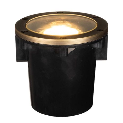 Luz de nivel bajo VOLT 12V impermeable IP68 con cubierta de latón