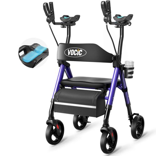Andador VOCIC Z22 con Asiento Rueda de 20 cm GelSoft