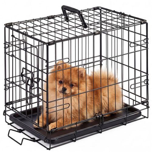Jaula plegable DUMOS 46 cm para cachorros