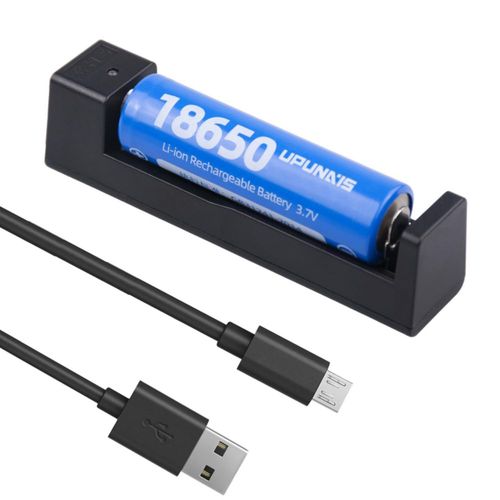 Cargador de Baterías WANGDAJIEDIAN 18650 USB de Ranura Única