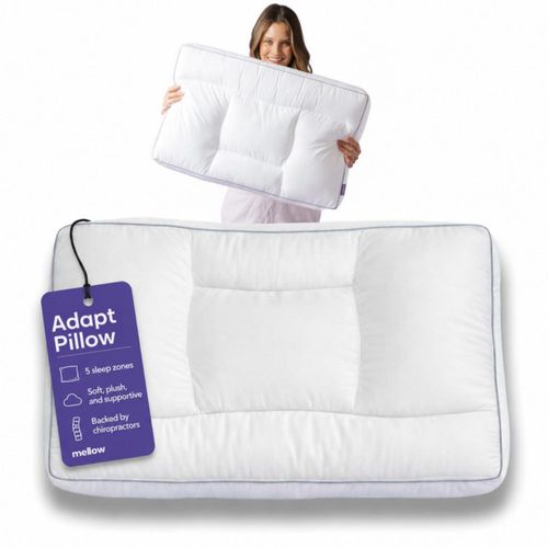Almohada Mellow Adapt 5 Zonas Soporte Ergonómico Lavable