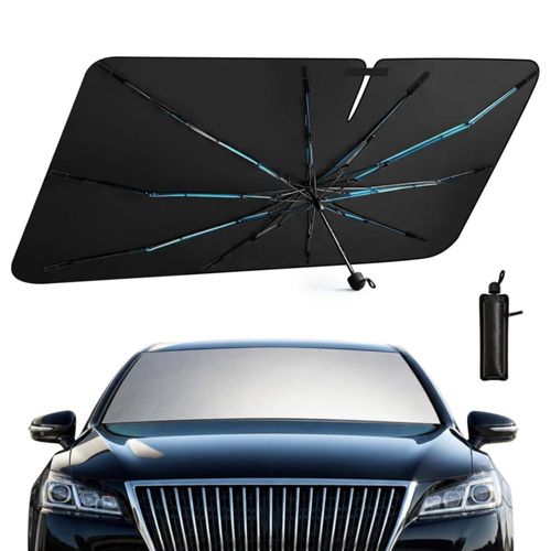 Parasol para parabrisas Ctinlov 145 cm x 81 cm plegable bloqueador UV