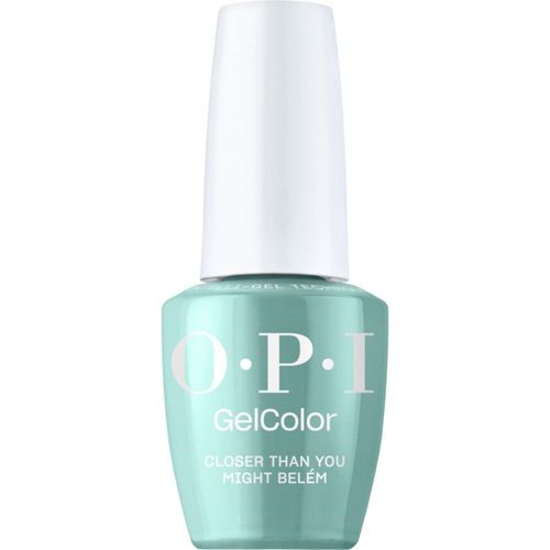 Esmalte de uñas en gel OPI GelColor Belem Azul Verde Suave