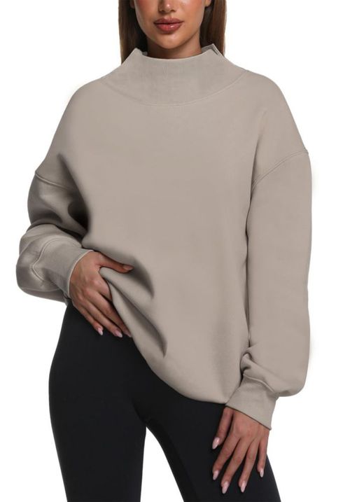 Sudadera Kottke Oversized de Cuello Alto con Capucha