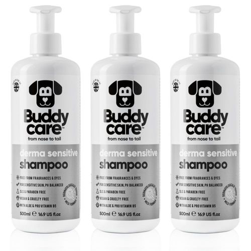 Champú para perros Buddycare 1500 ml Aloe Vera y Vitamina B5