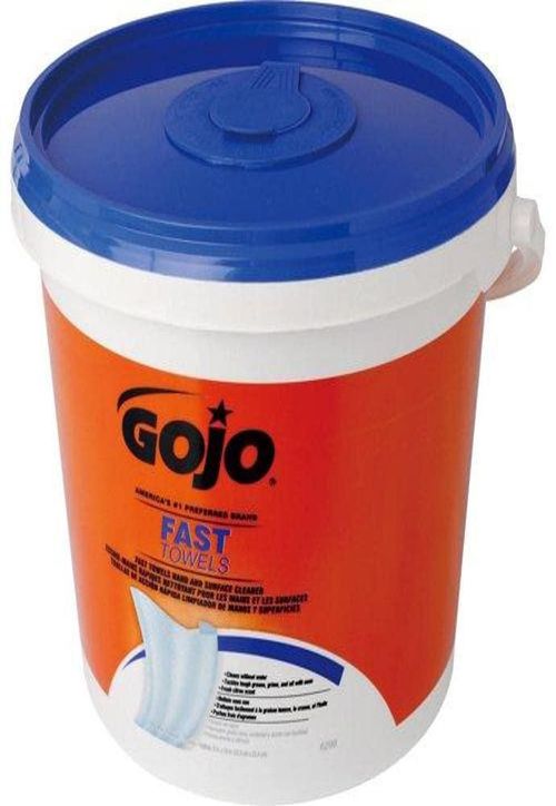 Toallitas húmedas GOJO 130 unidades por cubo - Toallas de limpieza rápida