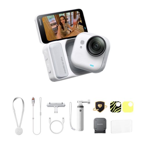 Cámara de video Insta360 GO Ultra Lifestyle Bundle 4K de 53 g