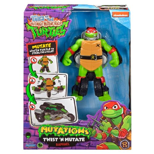 Figura de acción TEENAGE MUTANT NINJA Raphael Twist N Mutate