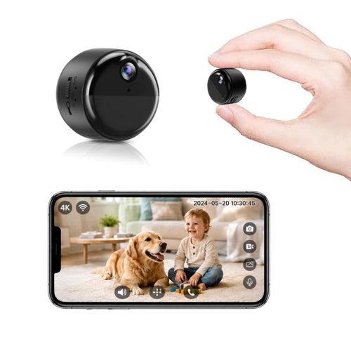 Cámara de Seguridad AMZCEV 4K Inalámbrica con Batería de 60 Días