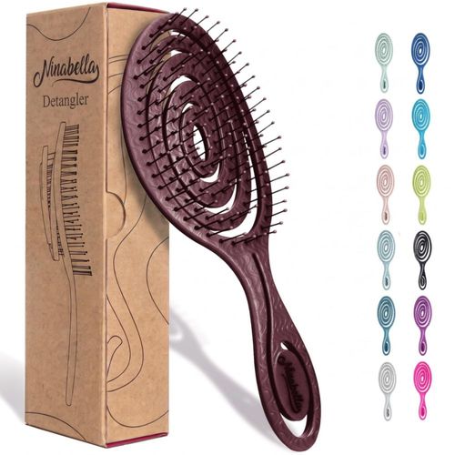 Cepillo Desenredante Ninabella Twilight Plum