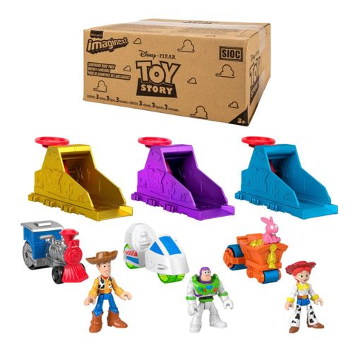 Set de juego Fisher-Price Toy Story con lanzadores