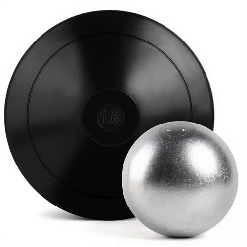 Set de bola de peso AKABIKE 27 kg + disco de goma 1 kg