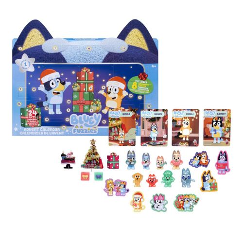 Calendario de Adviento Bluey Mini Figuras 8 Unidades Exclusivas