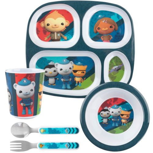 Set de Vajilla Octonautas 5 piezas Azul Explorador