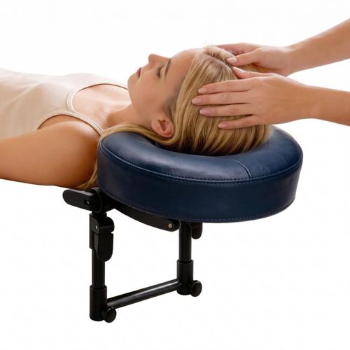Reposacabezas de masaje Toptople con almohada para posición boca abajo plegable