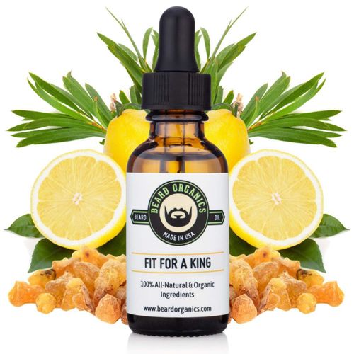 Aceite para Barba Beard Organics Limón y Árbol de Té